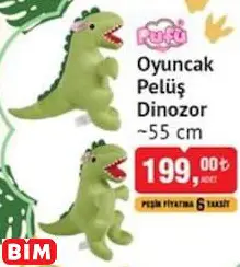 OYUNCAK PELÜŞ DİNOZOR ~55 CM OYUNCAK PELÜŞ DİNOZOR ~55 CM